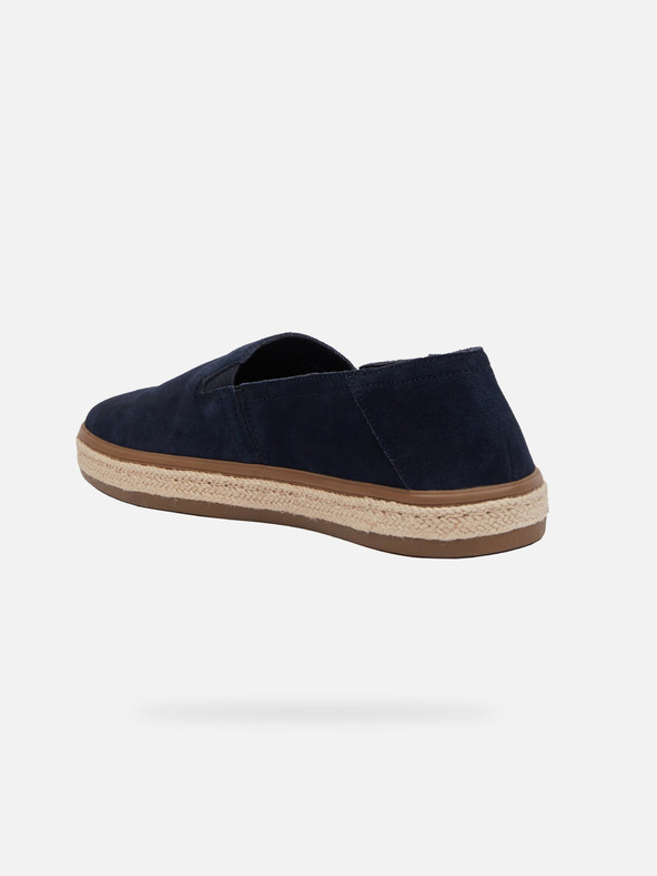 Geox Tmavě modré pánské slip on espadrilky Geox Pantelleria