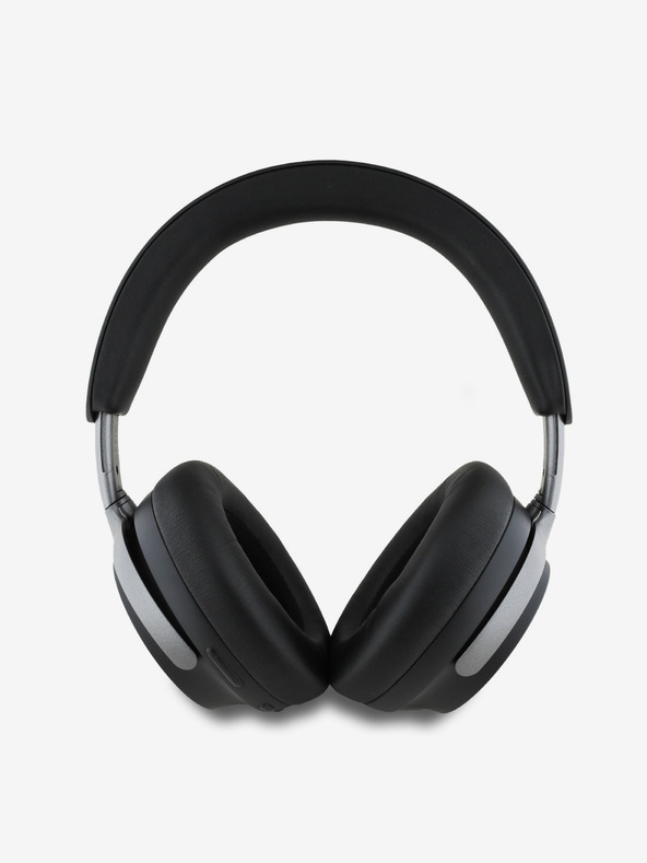 Guess Guess PU Leather Script Logo ANC/ENC Bezdrátová Sluchátka Black