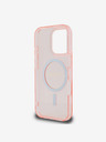 Guess Guess IML Glitter Ring MagSafe Zadní Kryt pro iPhone 16 Pro Max Pink