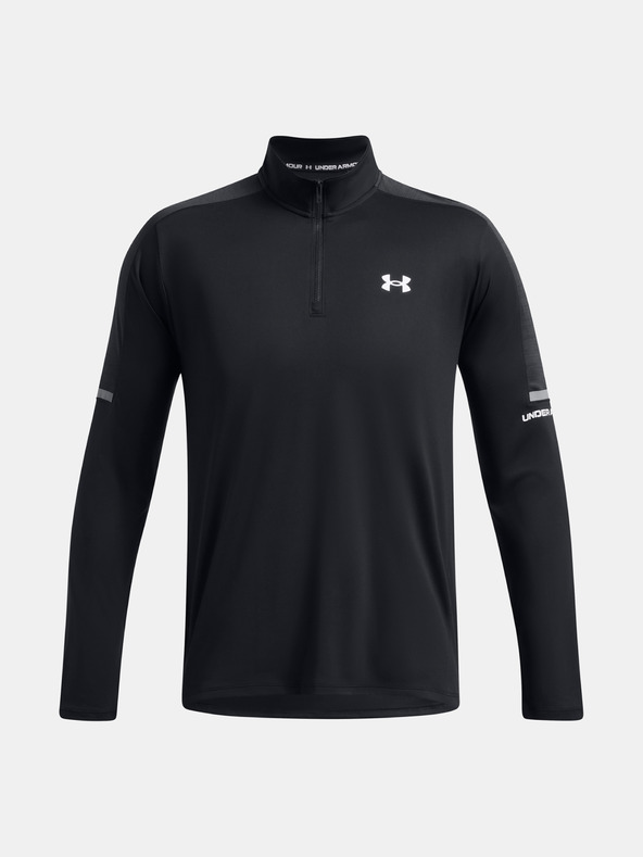 Under Armour Pánské tričko Under Armour UA Tech Utility 1/4 Zip-BLK