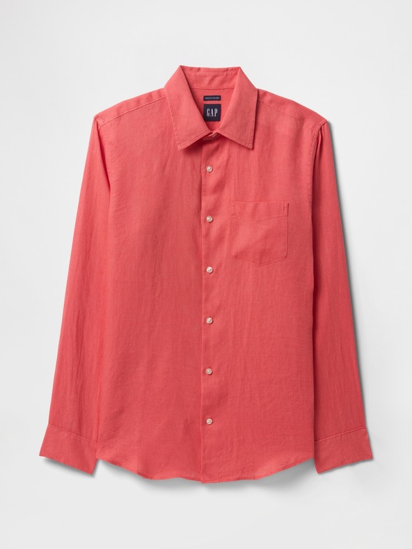 GAP Lněná košile Classic Shirt GAP