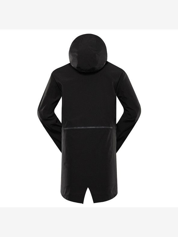 ALPINE PRO Pánský kabát s membránou ptx ALPINE PRO SETIJ black