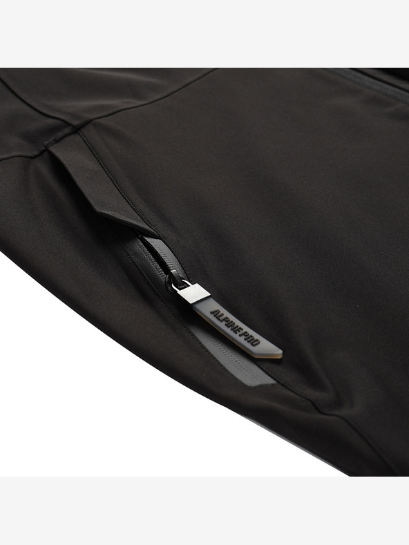 ALPINE PRO Pánský kabát s membránou ptx ALPINE PRO SETIJ black