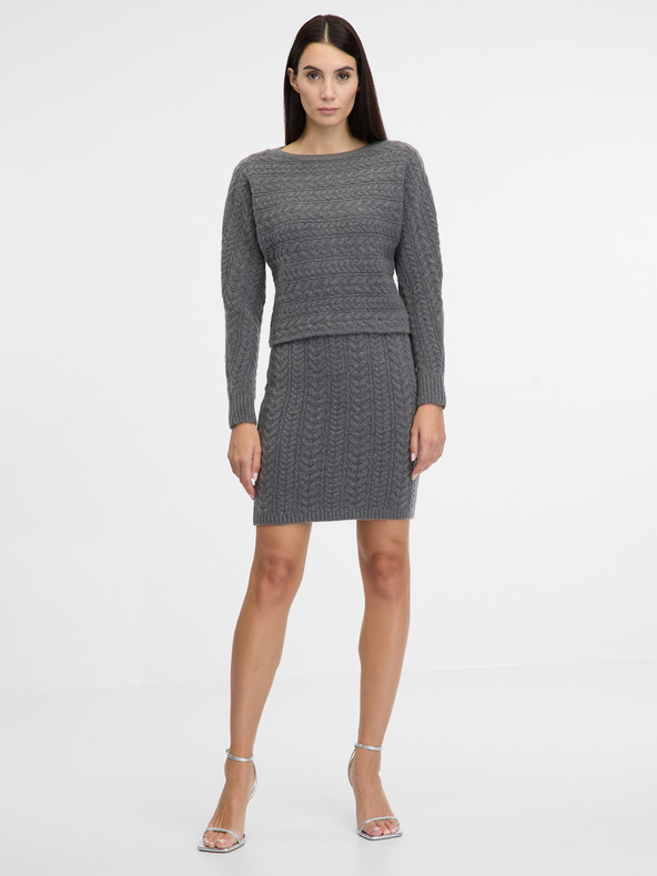 Orsay Šedý dámský svetr ORSAY