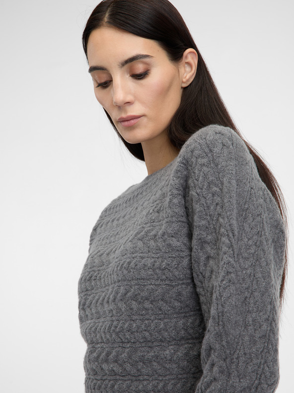 Orsay Šedý dámský svetr ORSAY