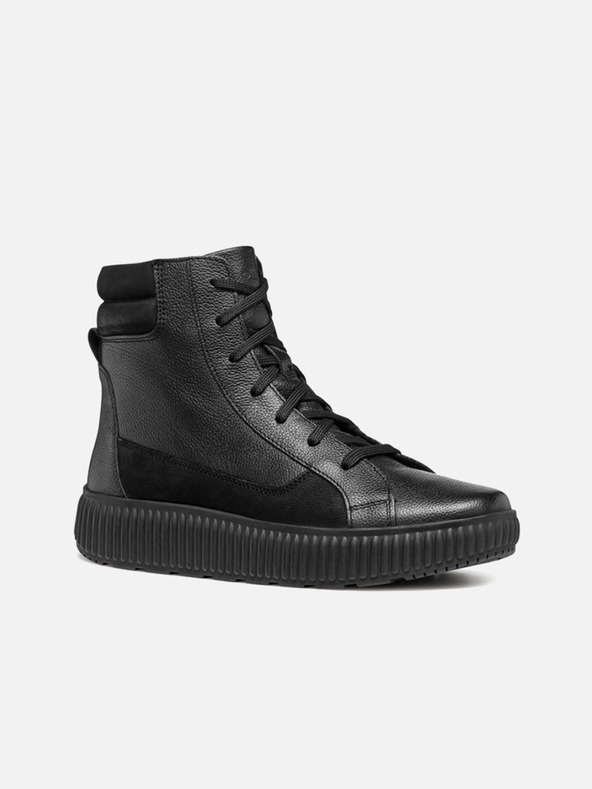 Geox Černá dámská kotníková obuv Geox Graisy