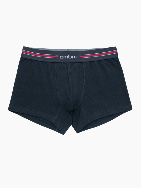 Ombre Clothing Klasické pánské boxerky s pruhem a gumou Ombre Clothing