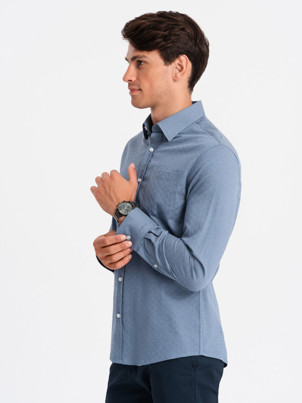 Ombre Clothing Pánská košile Ombre Clothing SLIM FIT OM-SHCS-0174