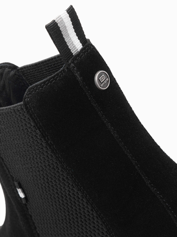 Ombre Clothing Pánská semišová obuv s vysokým nártem Ombre Clothing