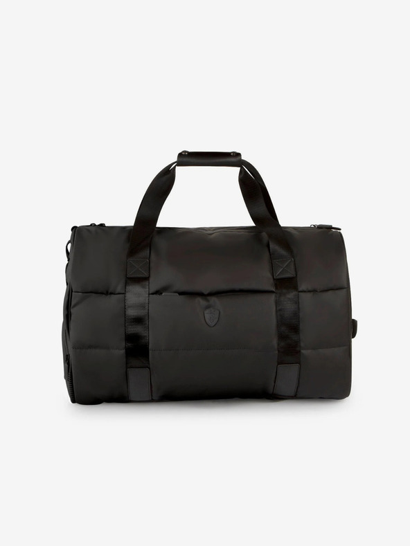 Heys Černá unisex cestovní taška Heys Puffer Duffel Bag Black