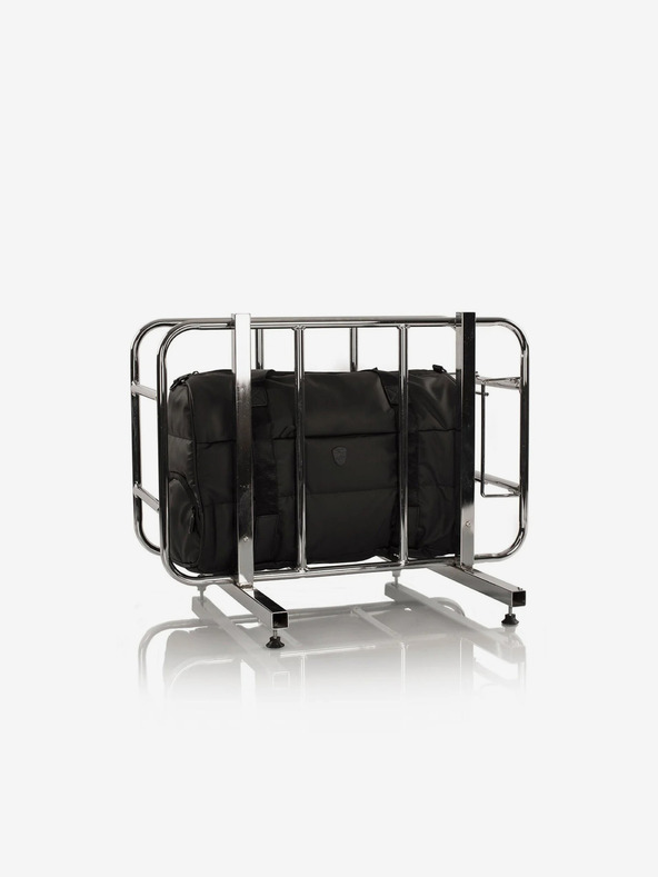 Heys Černá unisex cestovní taška Heys Puffer Duffel Bag Black