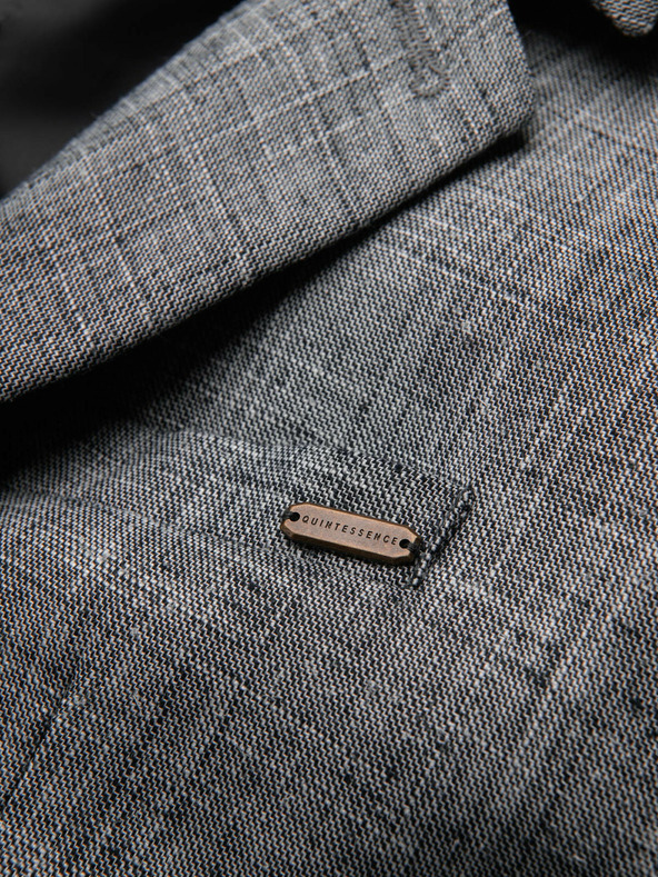 Ombre Clothing Šedé pánské sako Ombre Clothing