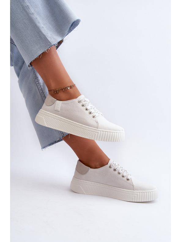 BIG STAR SHOES Dámské tenisky MEMORY FOAM SYSTEM BIG STAR Bílé