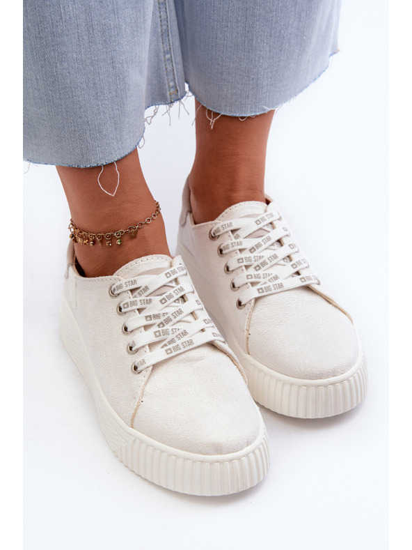 BIG STAR SHOES Dámské tenisky MEMORY FOAM SYSTEM BIG STAR Bílé