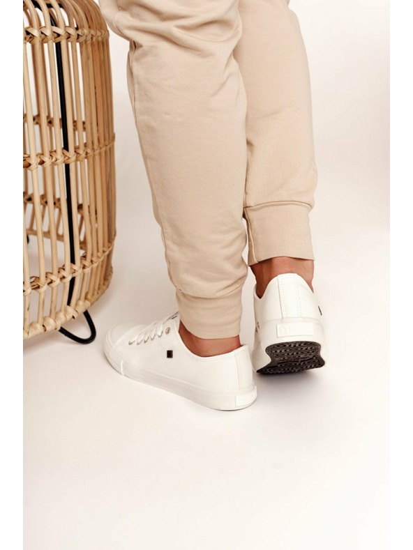 BIG STAR SHOES Dámské klasické tenisky Big Star - bílé