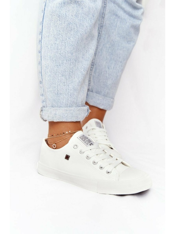 BIG STAR SHOES Dámské klasické tenisky Big Star - bílé