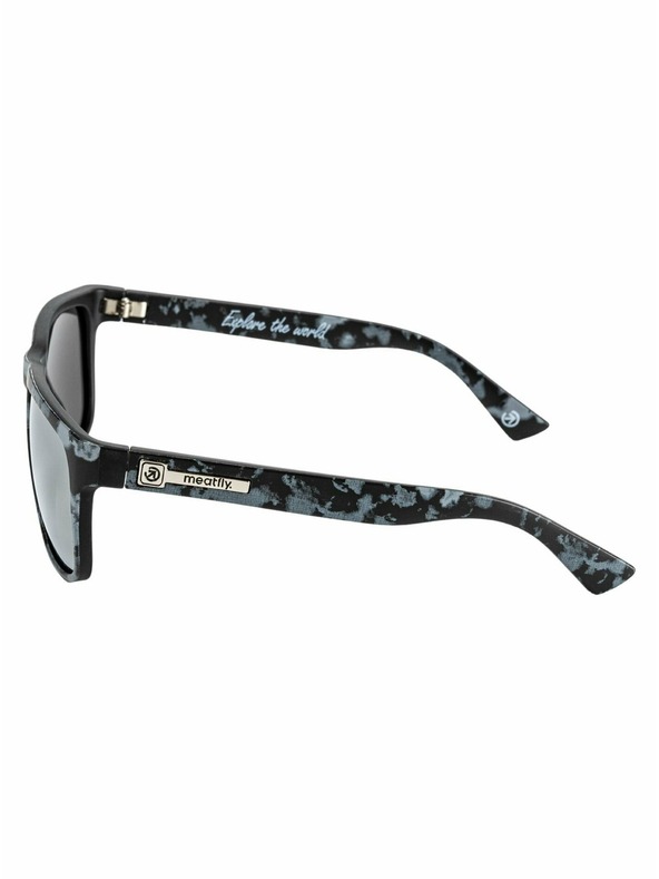 Meatfly Meatfly sluneční polarizační brýle Ronnie Storm Camo Black | Černá | Velikost