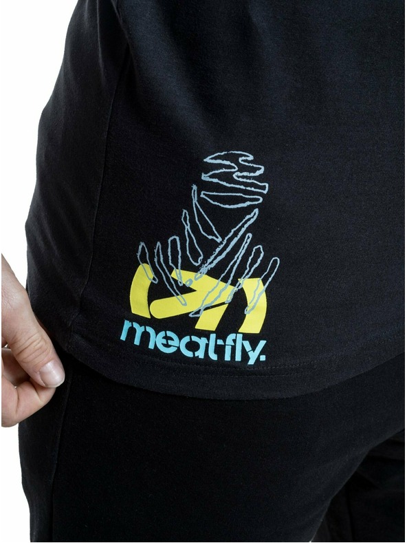 Meatfly Meatfly pánské tričko Dakar Blue/Black