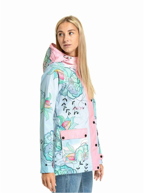 Meatfly Meatfly dámská street bunda Xita Mint Flowers
