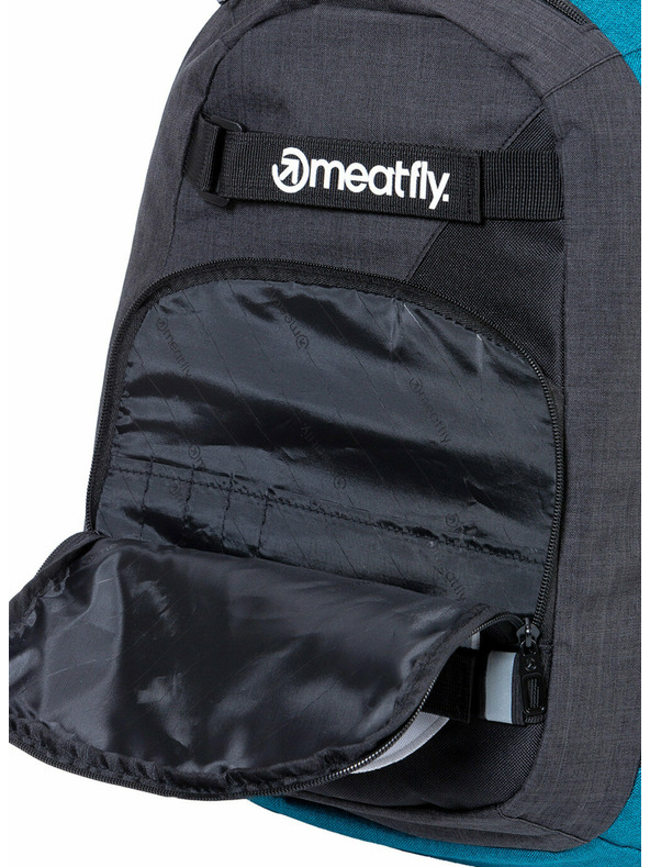 Meatfly Meatfly batoh Exile Petrol Heather/Charcoal Heather 24 L + PENÁL ZDARMA | Modrá | Objem 24 L