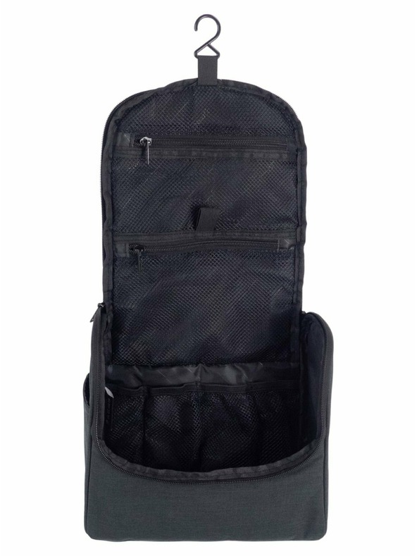 Meatfly Meatfly toaletní taška Specter Charcoal Heather