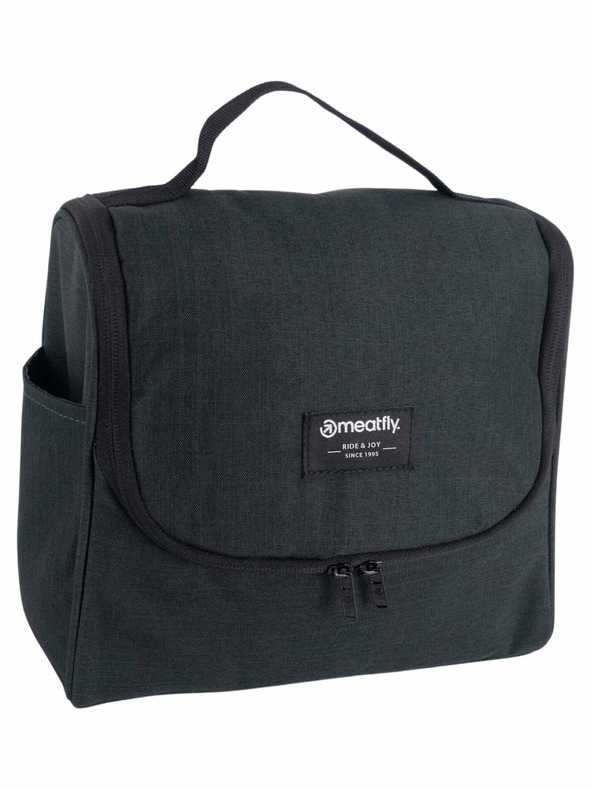 Meatfly Meatfly toaletní taška Specter Charcoal Heather