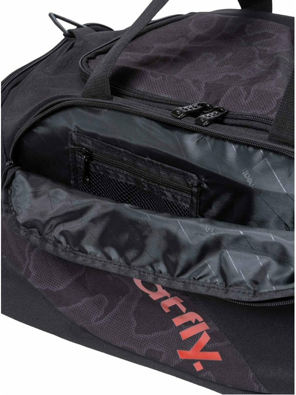 Meatfly Meatfly cestovní taška Rocky Morph Black | Černá | Objem 30 L