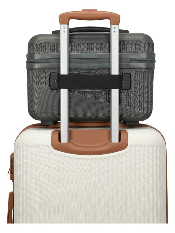 Travelite Kosmetický kufřík Travelite Bali Beautycase Anthracite