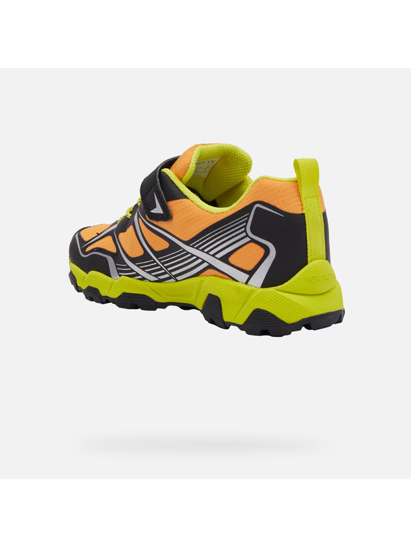 Geox Žluté chlapecké tenisky Geox Magnetar B ABX