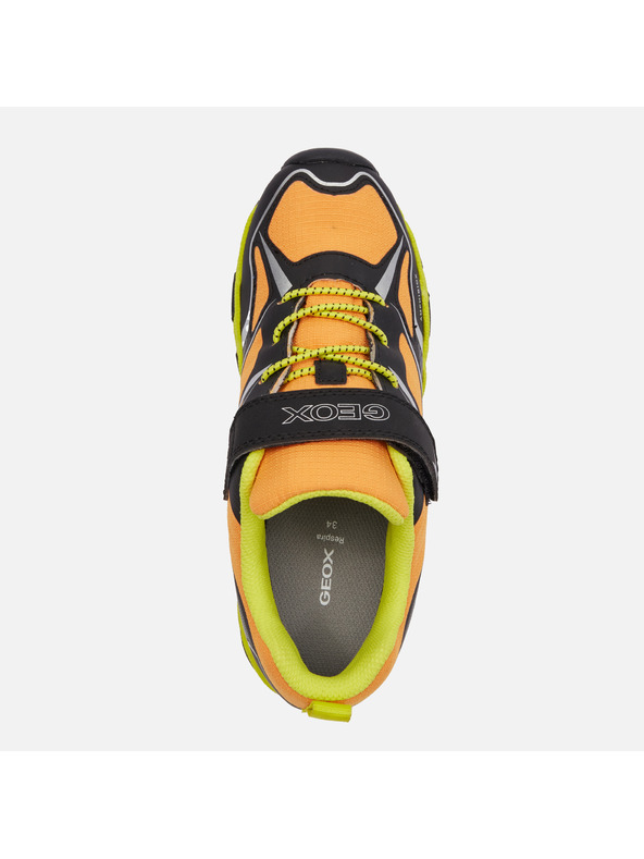 Geox Žluté chlapecké tenisky Geox Magnetar B ABX