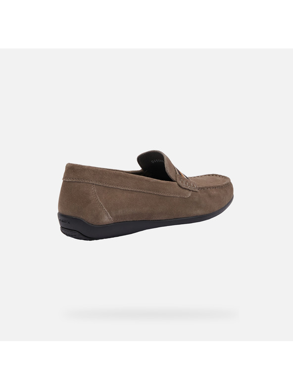Geox Hnědé mokasíny Geox Ascanio