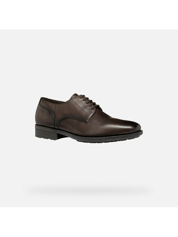 Geox Hnědá pánská společenská obuv Geox Walk Pleasure F