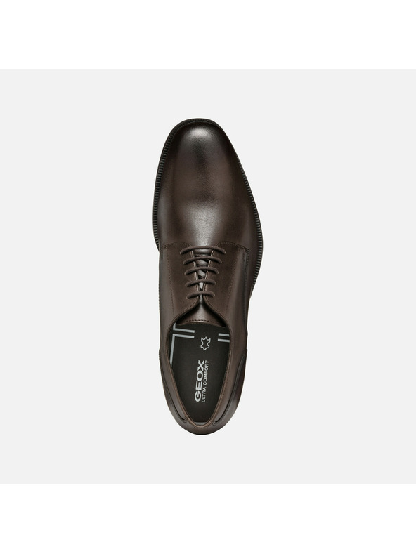 Geox Hnědá pánská společenská obuv Geox Walk Pleasure F