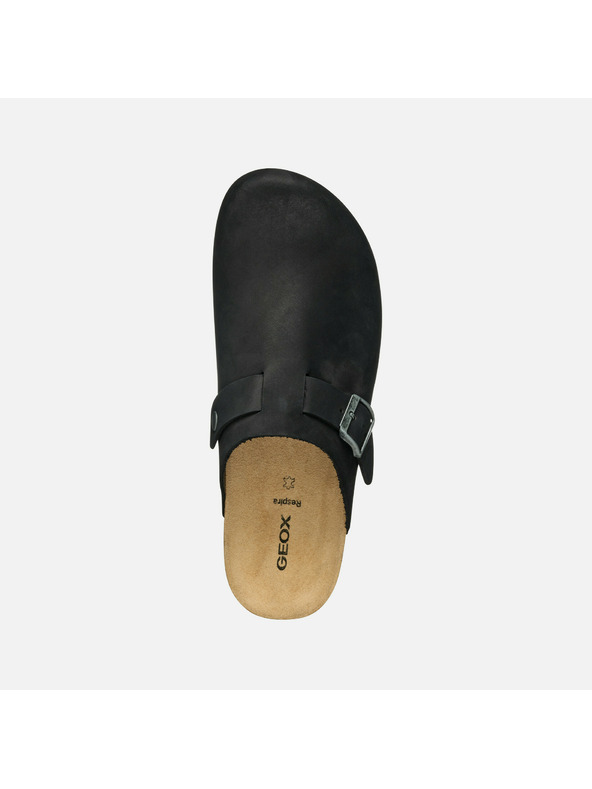 Geox Černé pánské pantofle Geox Ghita