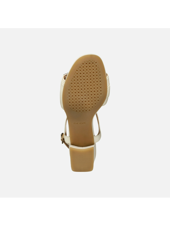 Geox Krémové dámské sandály Geox Neeraklia 50