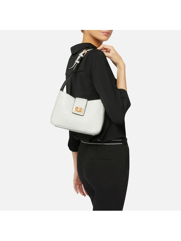 Geox Bílá dámská kabelka Geox Solangy