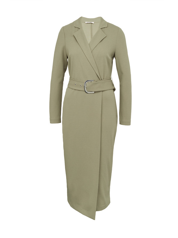 Orsay Khaki dámské midi šaty ORSAY