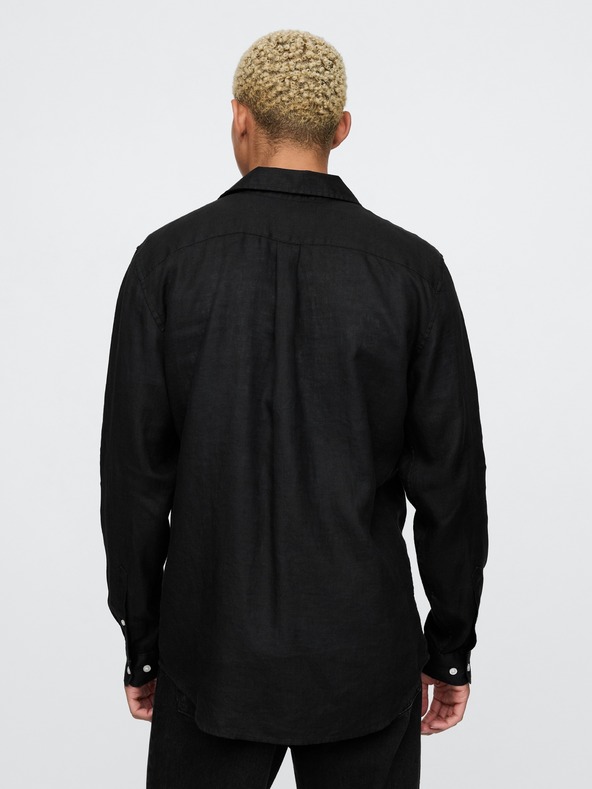 GAP Lněná košile Classic Shirt GAP