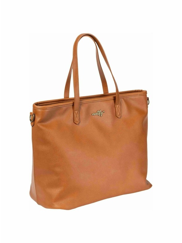 Meatfly Meatfly kabelka Gisel Brown | Hnědá | Objem 22 L