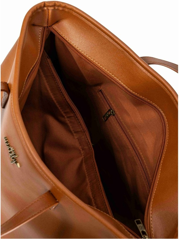 Meatfly Meatfly kabelka Gisel Brown | Hnědá | Objem 22 L