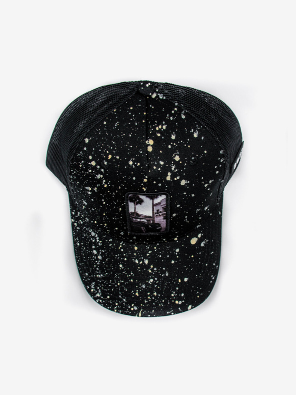 Be52 Be52 Wagon splash kšiltovka premium černá/sand