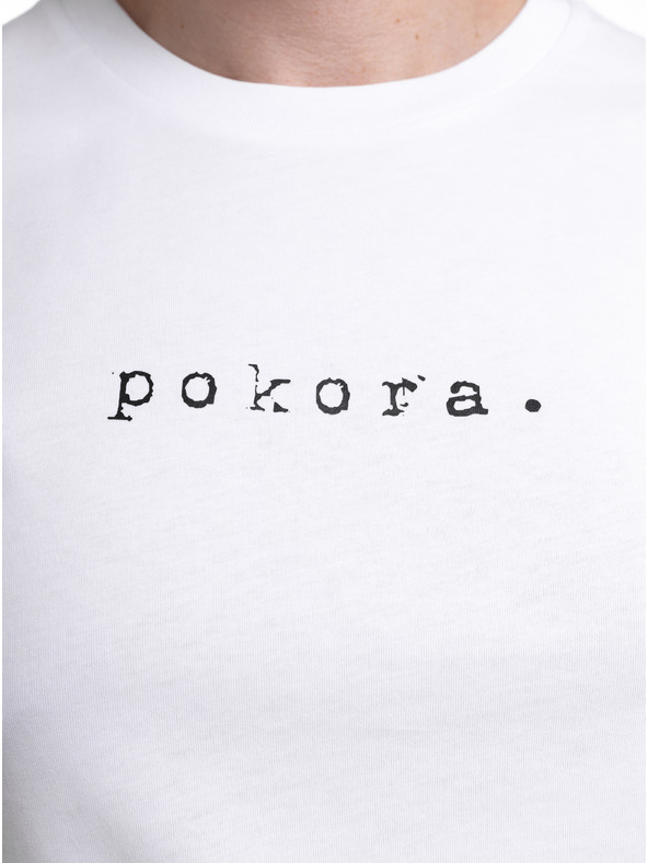 ZOOT.Original Bílé pánské tričko ZOOT Original pokora.