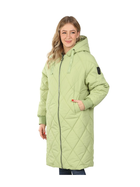 NAX Dámský kabát s impregnací nax NAX NOPPA green (hrášková)