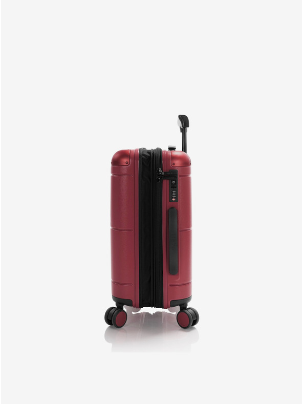 Heys Vínový cestovní palubní kufr Heys Zen S Burgundy