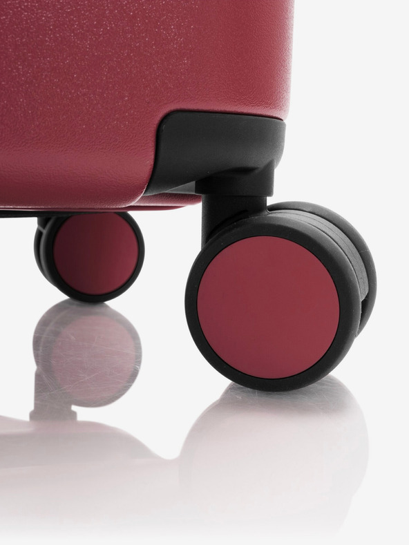 Heys Vínový cestovní palubní kufr Heys Zen S Burgundy