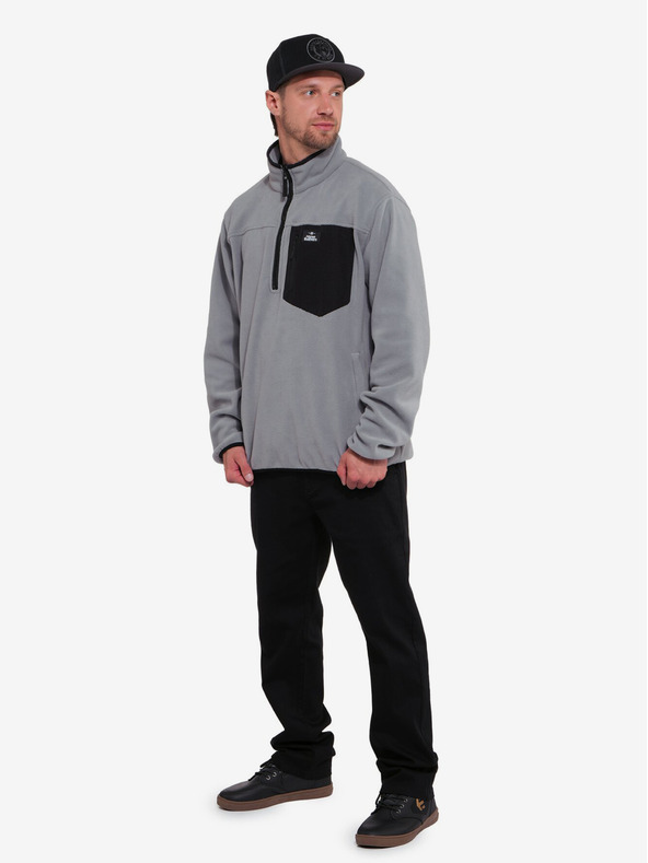 Horsefeathers Fleecová mikina Darko Pullover  Horsefeathers