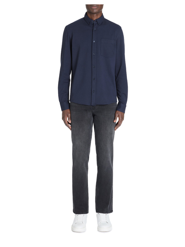 Celio Tmavě modrá pánská košile Celio Lapic