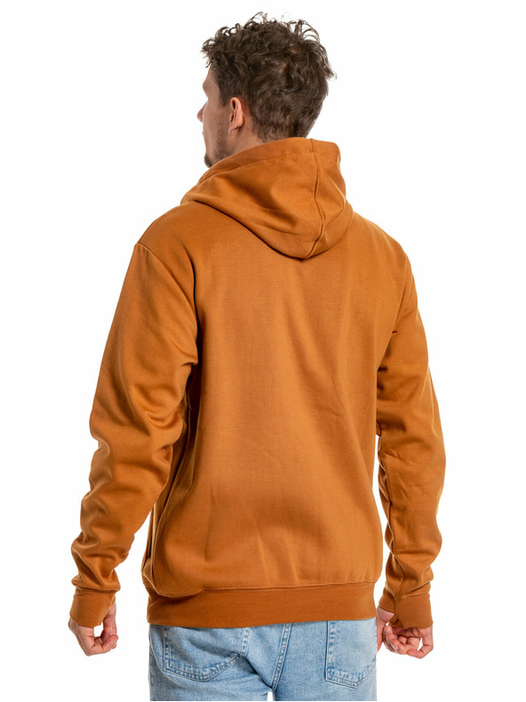 Meatfly Meatfly pánská technická mikina Lightyear Brown Sugar | Hnědá | Velikost