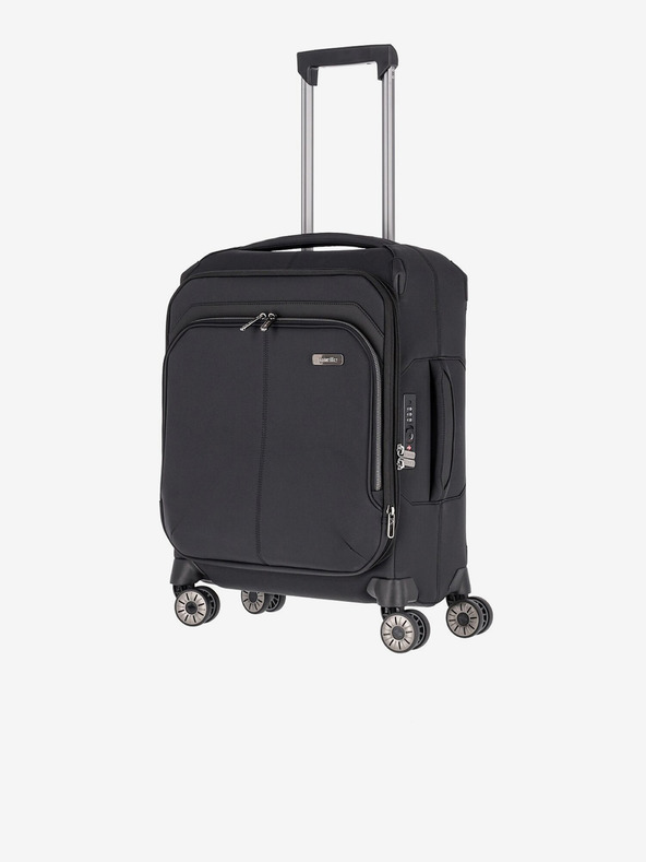 Travelite Černý cestovní kufr Travelite Priima S Black