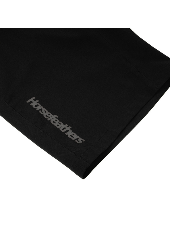 Horsefeathers Bike kraťasy Venture - black HORSEFEATHERS